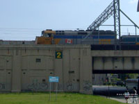 Via Rail 6428 (F40PH-2) in Montréal,QC
